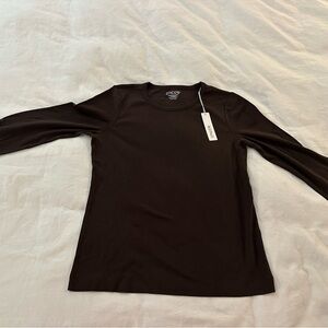 Chico’s 3 Quarter Sleeve top - Cocoa Bean - Size 1